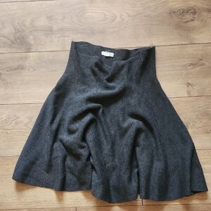 Wet Seal Charcoal Small A-Line Skirt